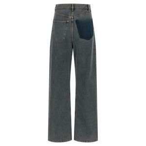 Mm6 Maison Margiela Women Back-To-Back Construction Jeans